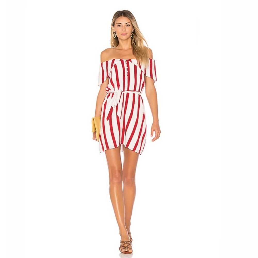 House of Harlow 1960 Lark Dress in Carmine Pirate Size S